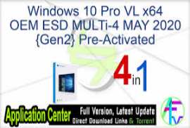 Windows 10 Pro for Workstations Version 2004 MAY 2020 {Gen2}