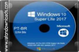 Windows 10 Lite 32/64 PT-BR