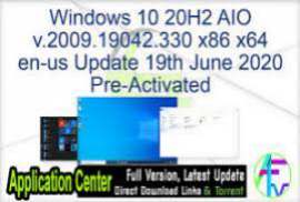 Windows 10  (20H2) EN-US AIO (15in1) 19021.608 x64