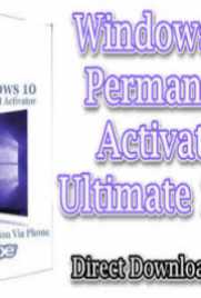 Windows 10 Permanent Activator Ultimate 2019 2.7 