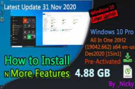 Windows 10 X64 10in1 20H2 OEM en-US NOV 2020 {Gen2}
