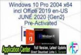 Windows 10 Pro 19H2 X64 incl Office 2019 en-US NOV 2019 {Gen2}