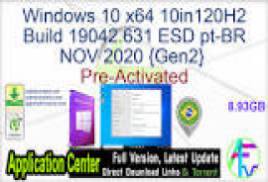 Windows 10 X64 Pro 20H2 MULTi-24 NOV 2020 {Gen2}