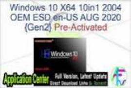 Windows 10 X64 Pro VL 2004 OEM ESD en-US SEP 2020 {Gen2}